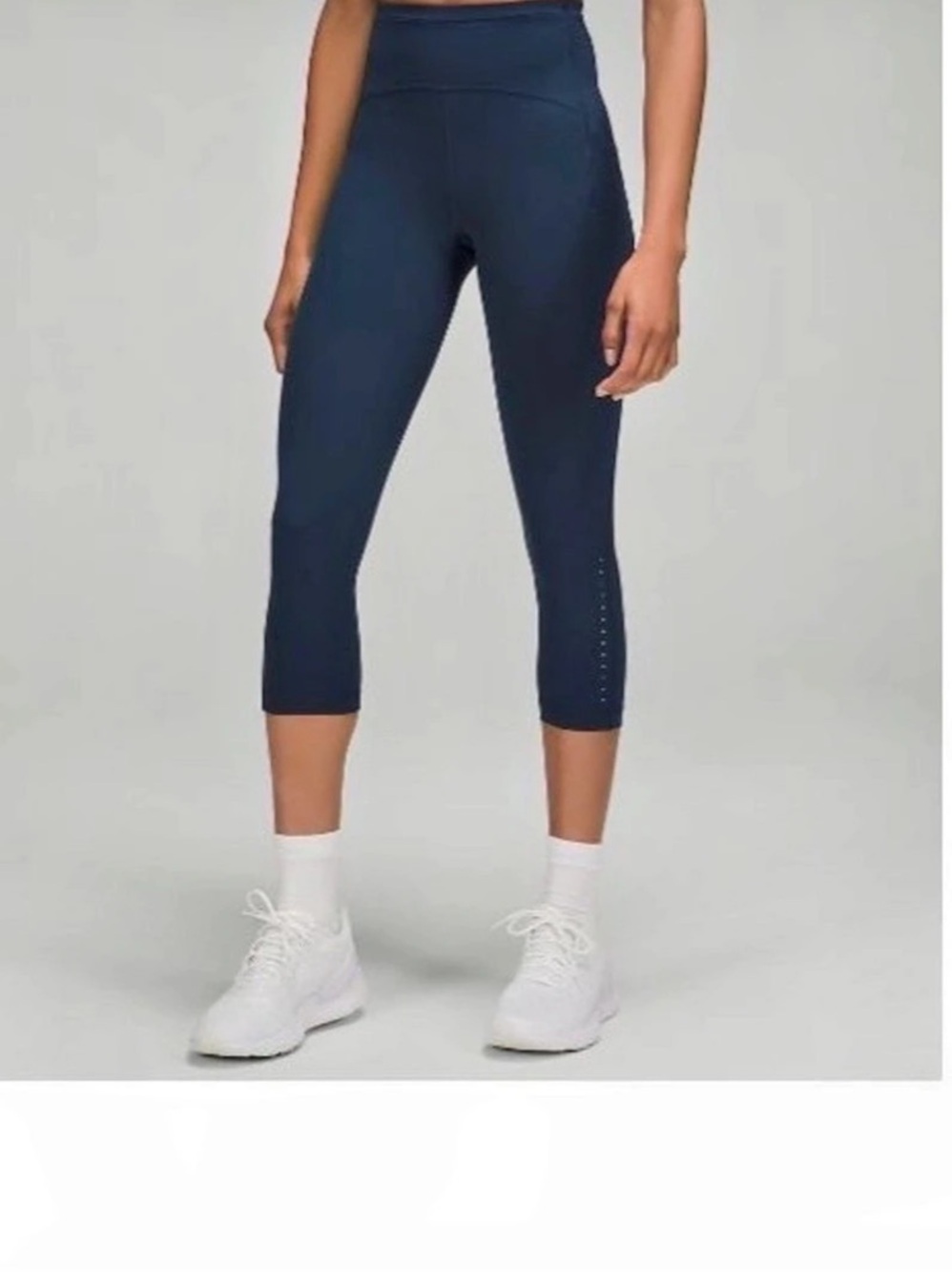 Lululemon Swift Speed High-Rise Crop 21” Mineral Blue Size 6